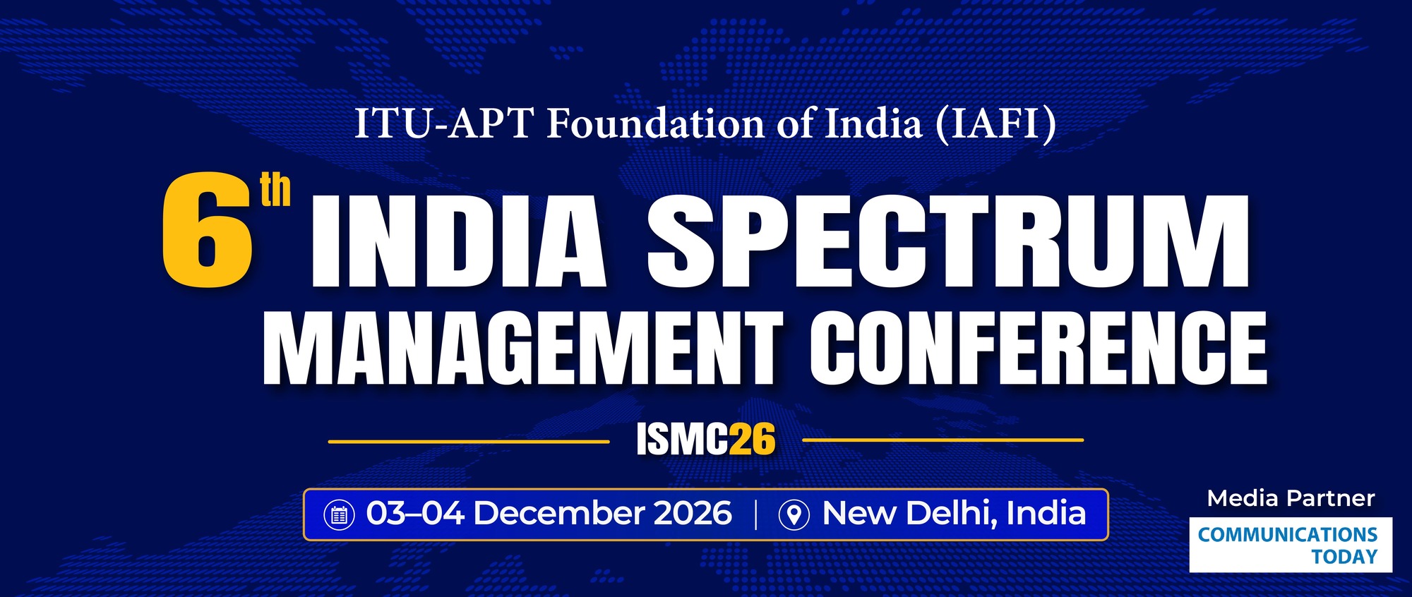 ISMCE 2026 Banner